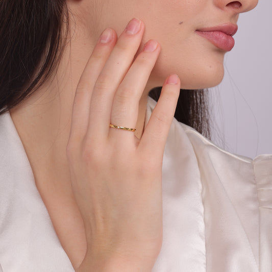 SPARKLE STACKER RING