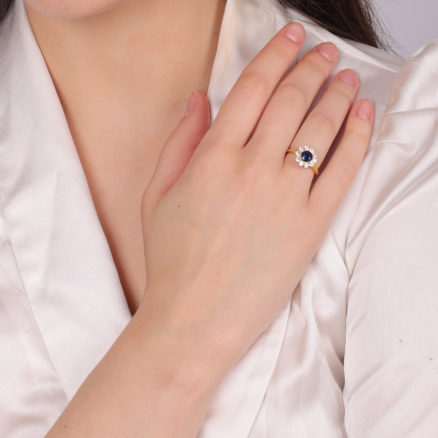 BLUE BLOSSOM RING