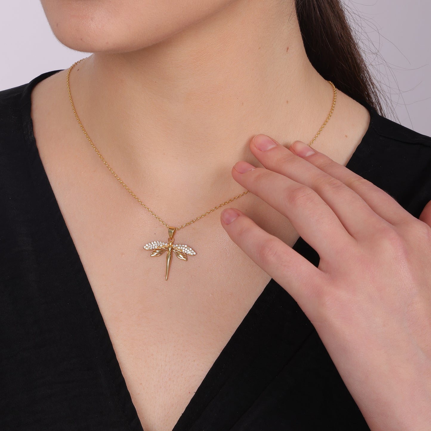 Dragonfly Grace Necklace