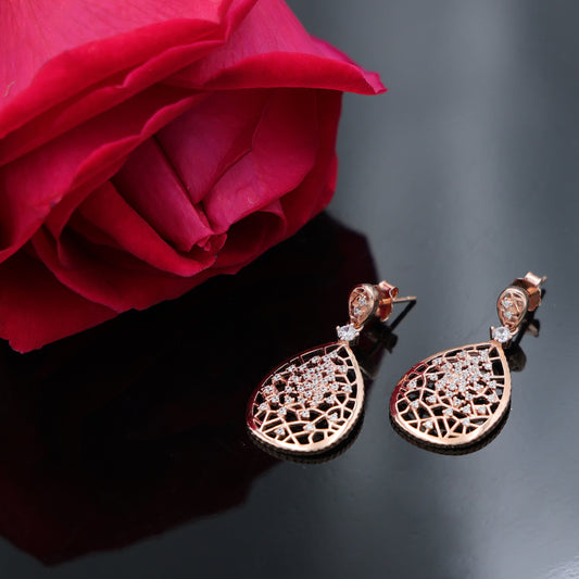 SILVER ROOTS EARRING