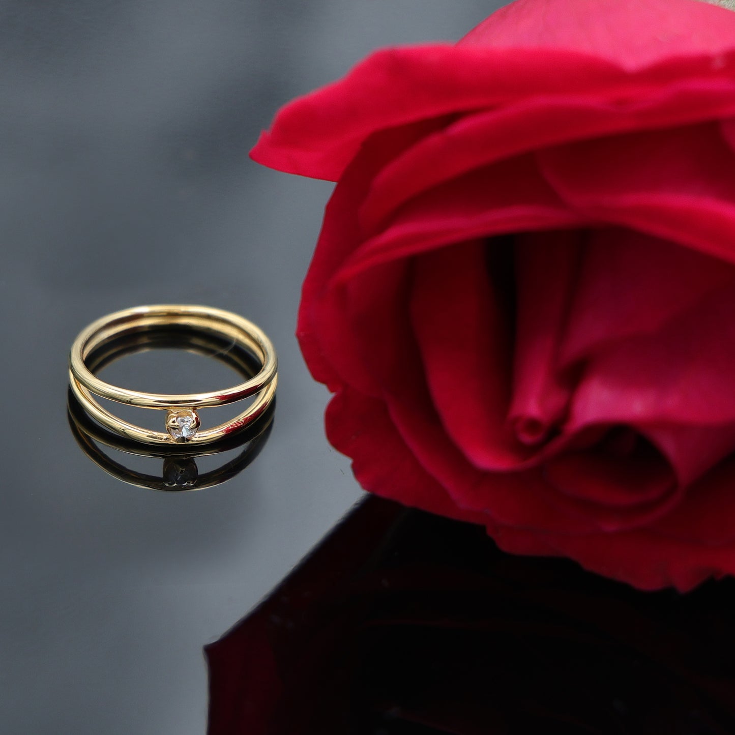 ELEGANCE TRIO RING