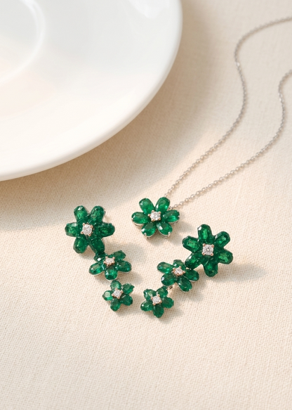 FLOWERING PENDANT SET
