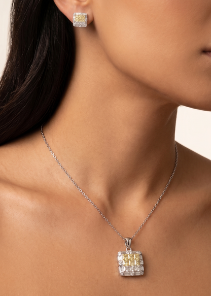 CLASSIC CLUSTER PENDANT SET