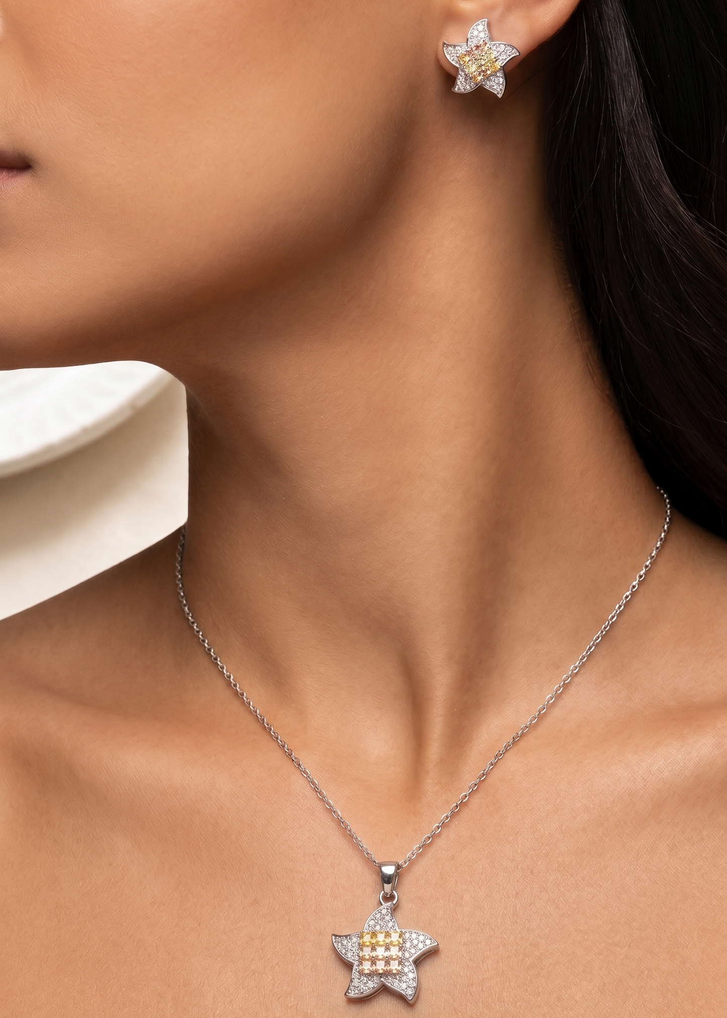 OPALINE PENDANT SET