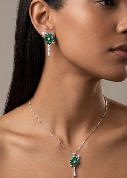 ROSE PENDANT SET