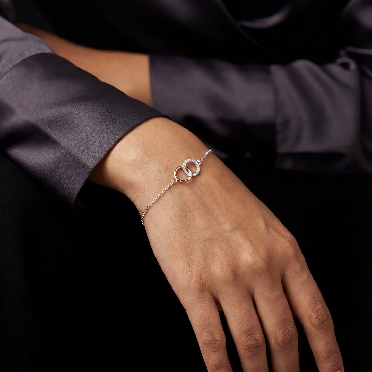 925 STERLING SILVER UNITY BRACELET