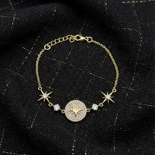 925 STERLING SILVER STAR BRACELET