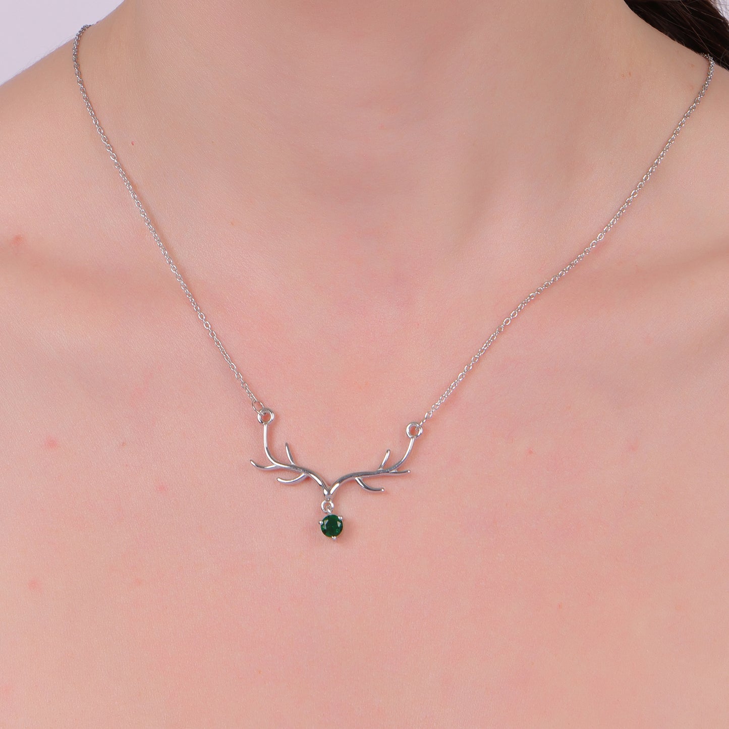 ANTLER PENDANT NECKLACE