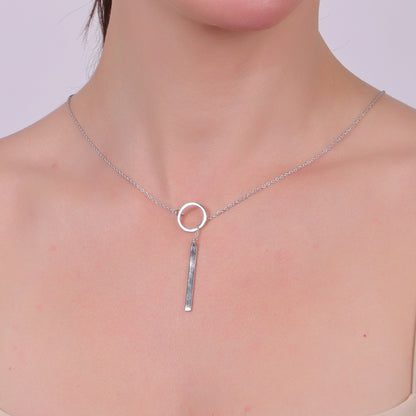 INTERLOCKED STICK PENDANT