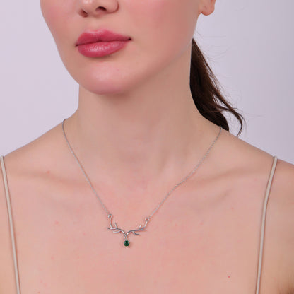 ANTLER PENDANT NECKLACE