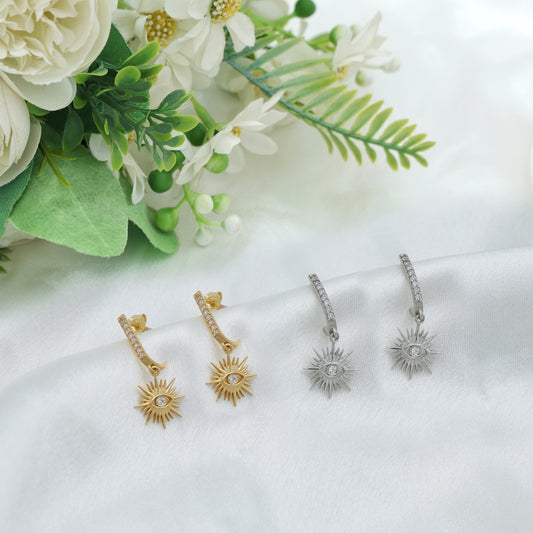 EGYPTIAN EYE EARRINGS